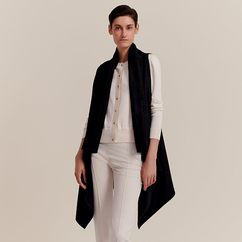 Cashmere vest | Hermès Mainland China